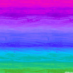 Rainbow ombré stripes digital print in vibrant multi colours for modern quilts and patchwork sewing projects