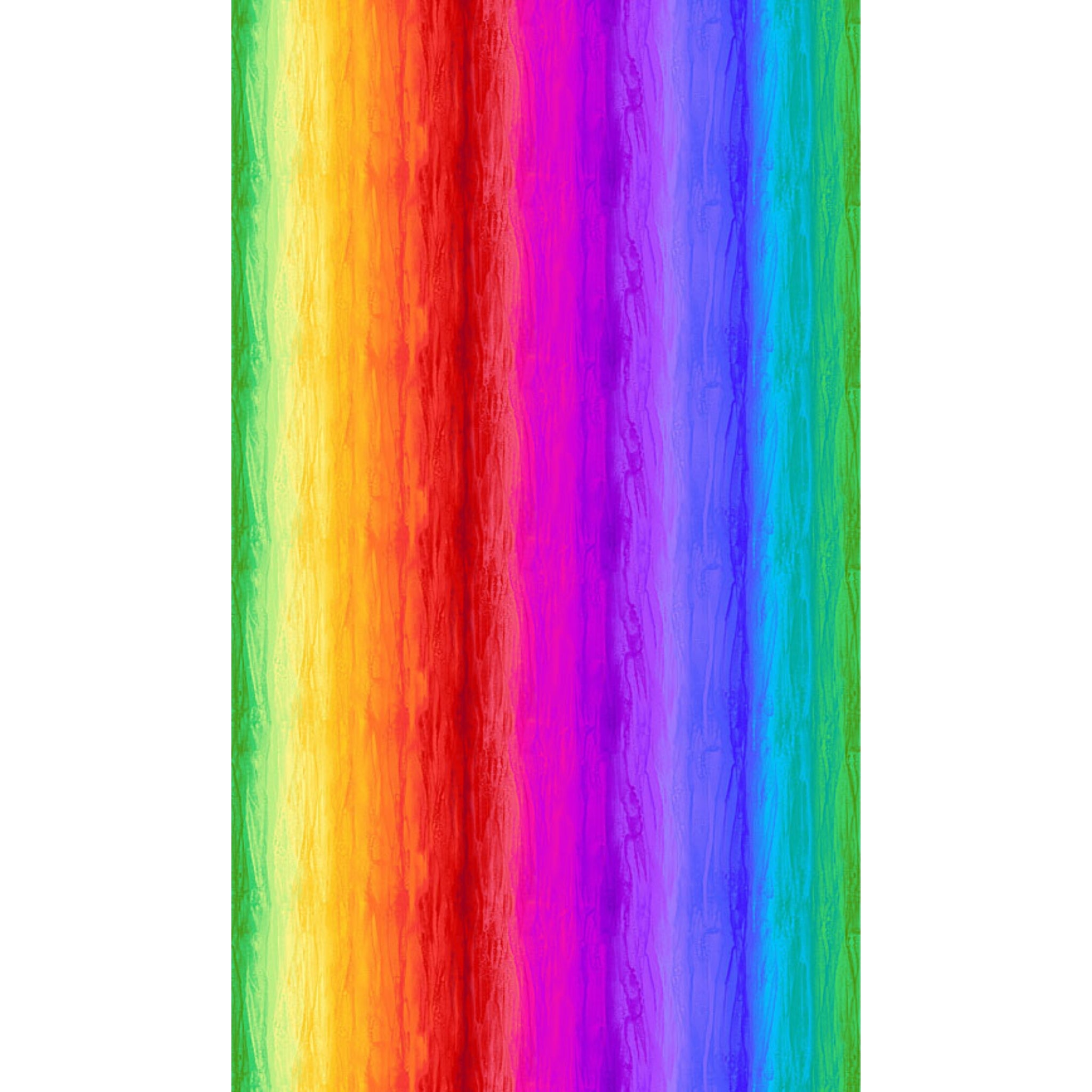 Rainbow ombré stripes digital print in vibrant multi colours for modern quilts and patchwork sewing projects