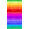 Rainbow ombré stripes digital print in vibrant multi colours for modern quilts and patchwork sewing projects