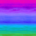 Painted rainbow ombré stripe digital print green yellow orange red pink fuchsia purple blue turquoise fabric for feature quilts sashing backgrounds and bold patchwork sewing projects