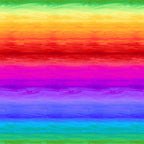 Painted rainbow ombré stripe digital print green yellow orange red pink fuchsia purple blue turquoise fabric for feature quilts sashing backgrounds and bold patchwork sewing projects