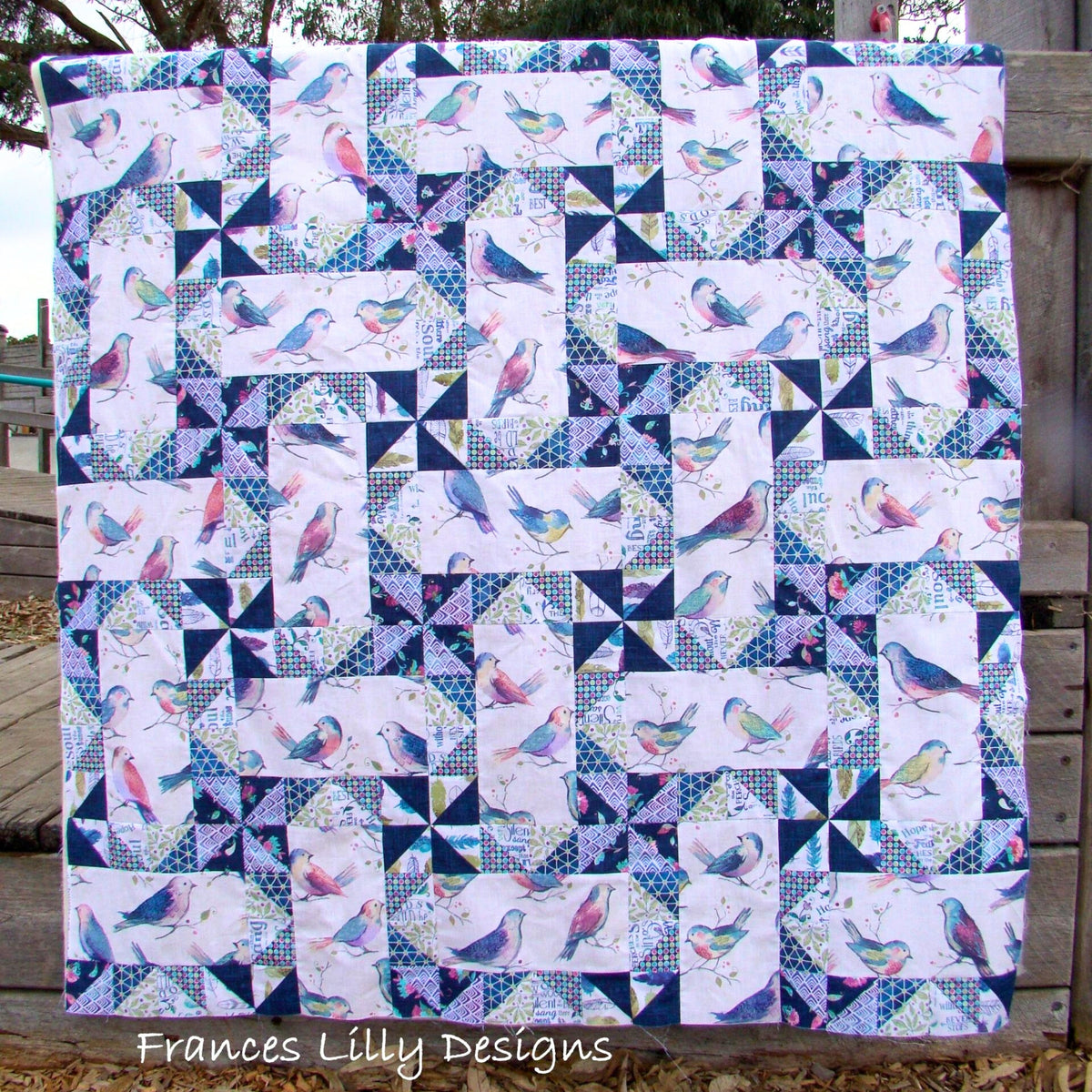 Spring Belle Quilt Pattern Spring Song Quilt Pattern | Frances Lilly Designs – Three Wishes ...