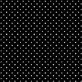 Black fabric with white polka dots blender for quilt backgrounds, sashing and patchwork sewing projects