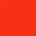 Red fabric with white polka dots blender for quilt backgrounds, sashing and patchwork sewing projects
