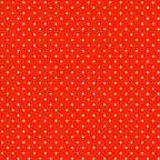 Red fabric with white polka dots blender for quilt backgrounds, sashing and patchwork sewing projects