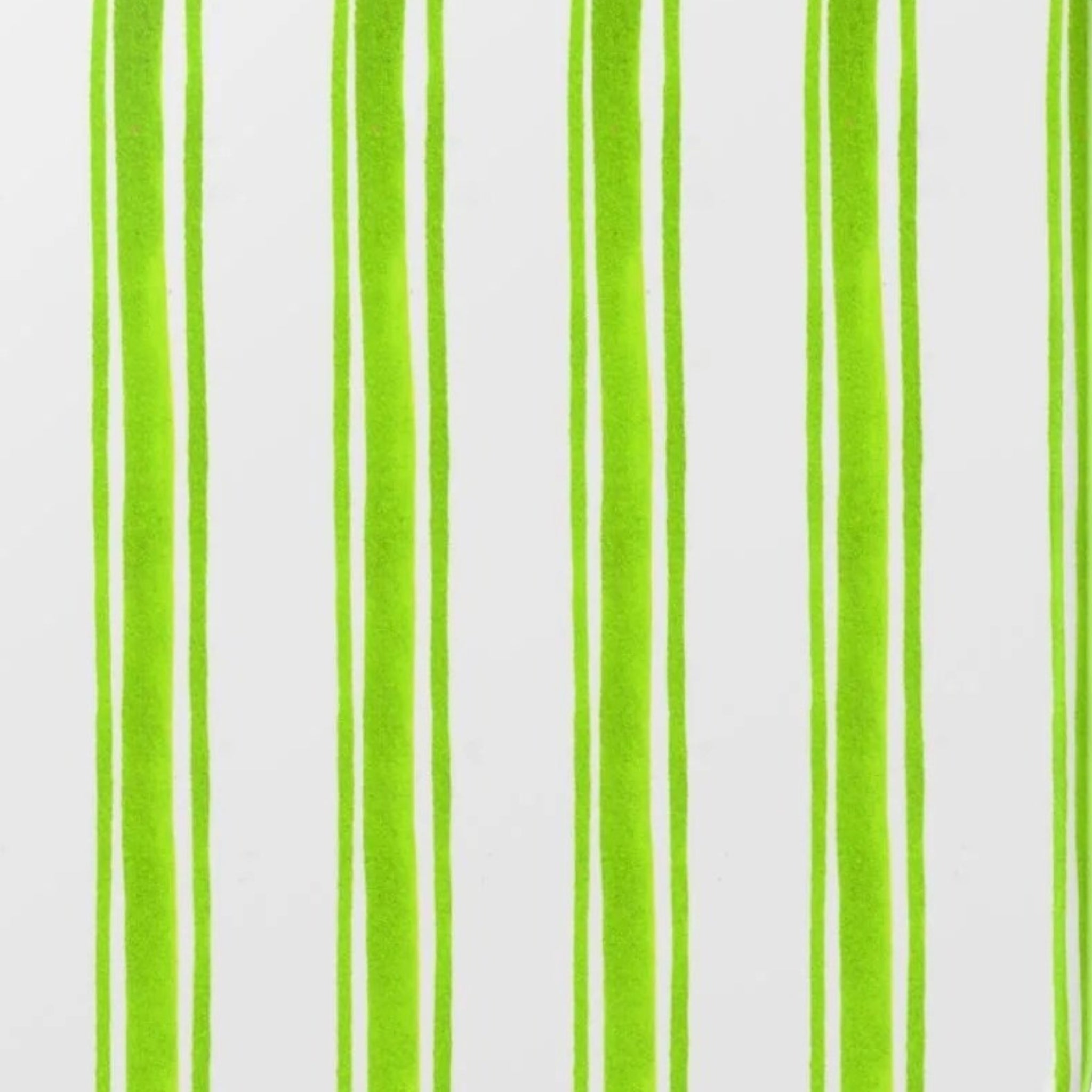 Lime green white awning stripe fabric for summer quilts beach quilts sashing borders and patchwork sewing projects Loralie Harris Designs