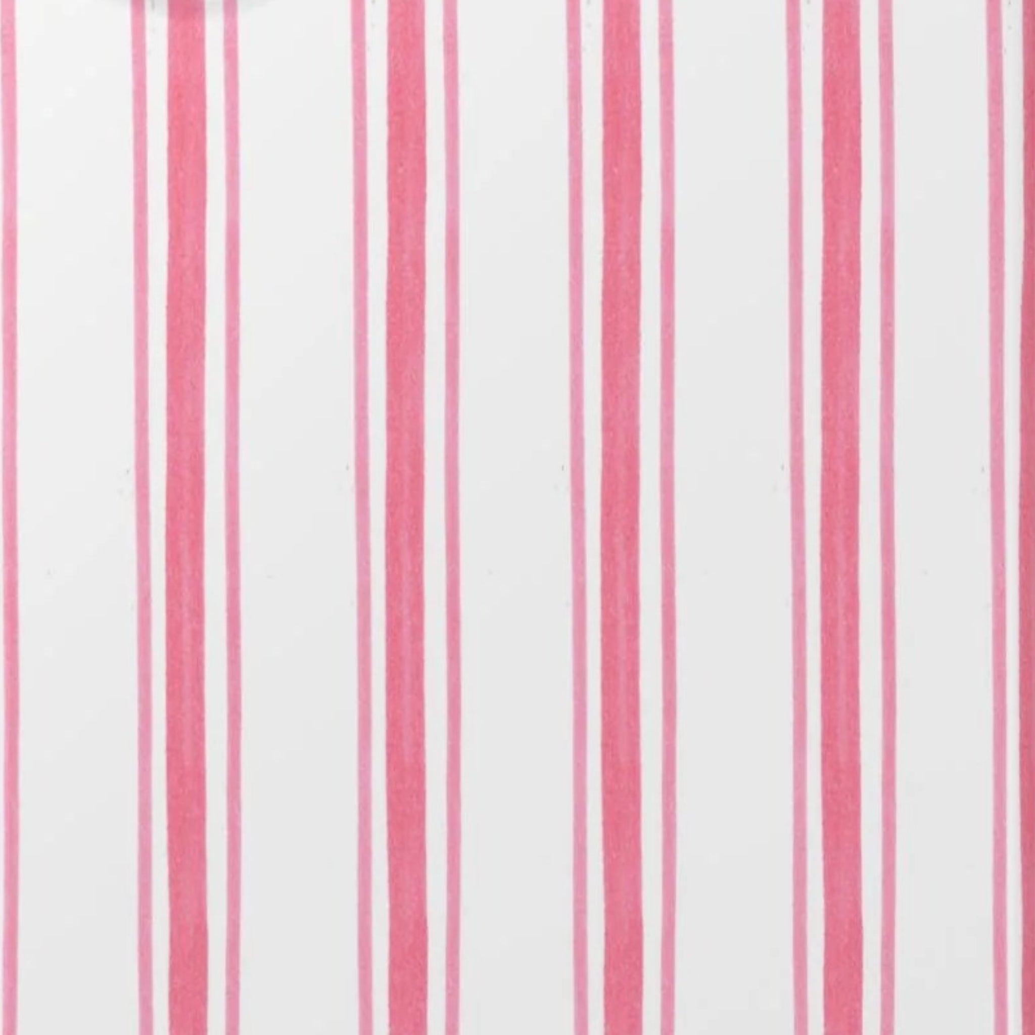Pink white awning stripe fabric for summer quilts beach quilts sashing borders and patchwork sewing projects Loralie Harris Designs