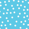 Turquoise white polka dot fabric for girls quilts children's quilts summer quilts and patchwork sewing projects Loralie Harris Designs