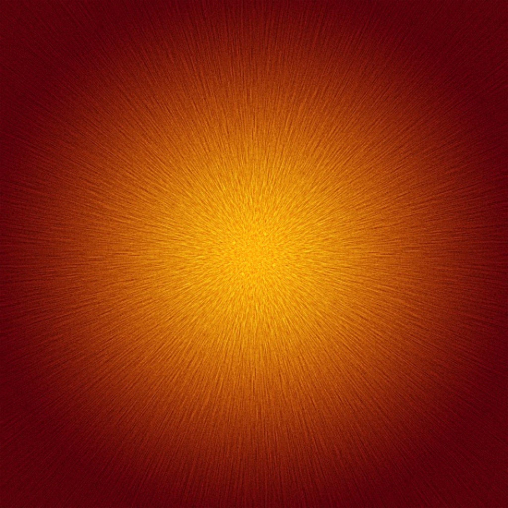 Starburst citrine yellow orange digital print panel fabric for statement quilts and wall hangings