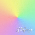 Starburst opal rainbow pastel digital print panel fabric for statement quilts and wall hangings