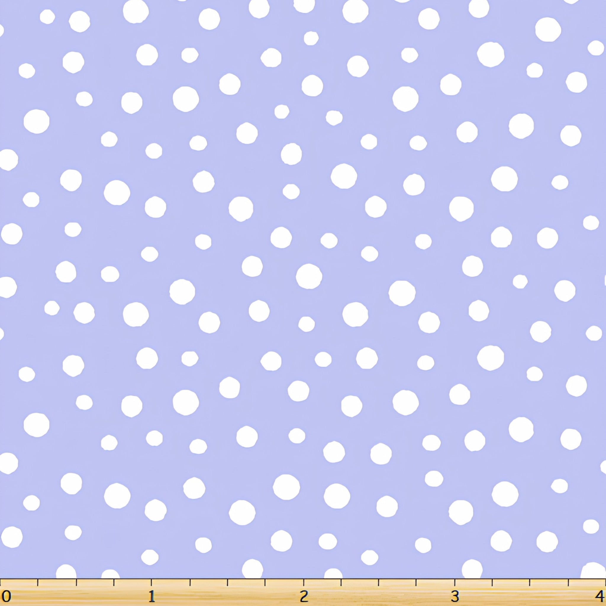 Irregular white dots lilac purple blender fabric for children's quilts patchwork sewing projects