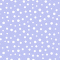 Irregular white dots lilac purple blender fabric for children's quilts patchwork sewing projects