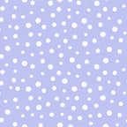 Irregular white dots lilac purple blender fabric for children's quilts patchwork sewing projects