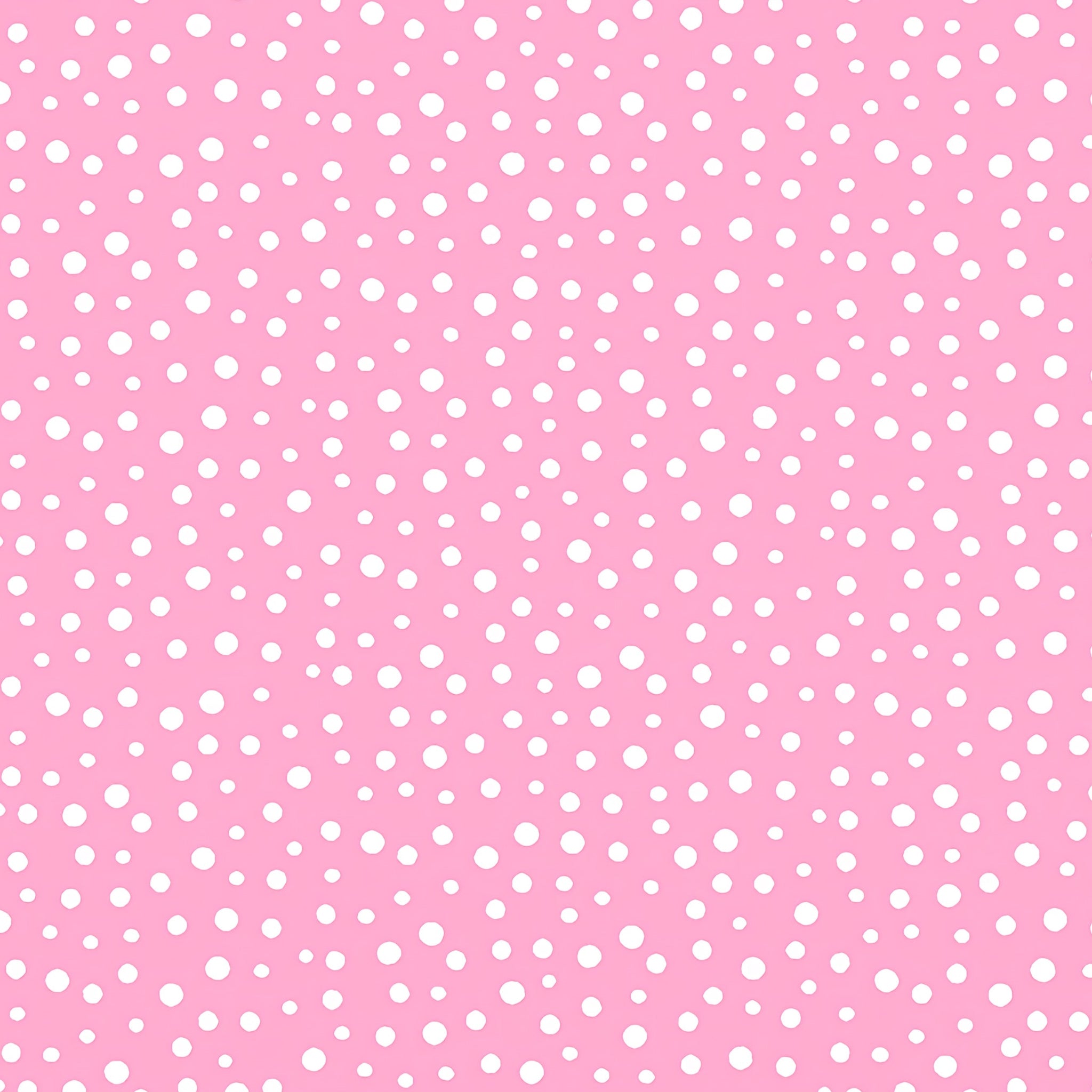 Susybee Basics irregular dot white pink blender quilting fabric patchwork quilts sashing kids girls Flutter the Butterfly coordinate