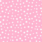 Susybee Basics irregular dot white pink blender quilting fabric patchwork quilts sashing kids girls Flutter the Butterfly coordinate