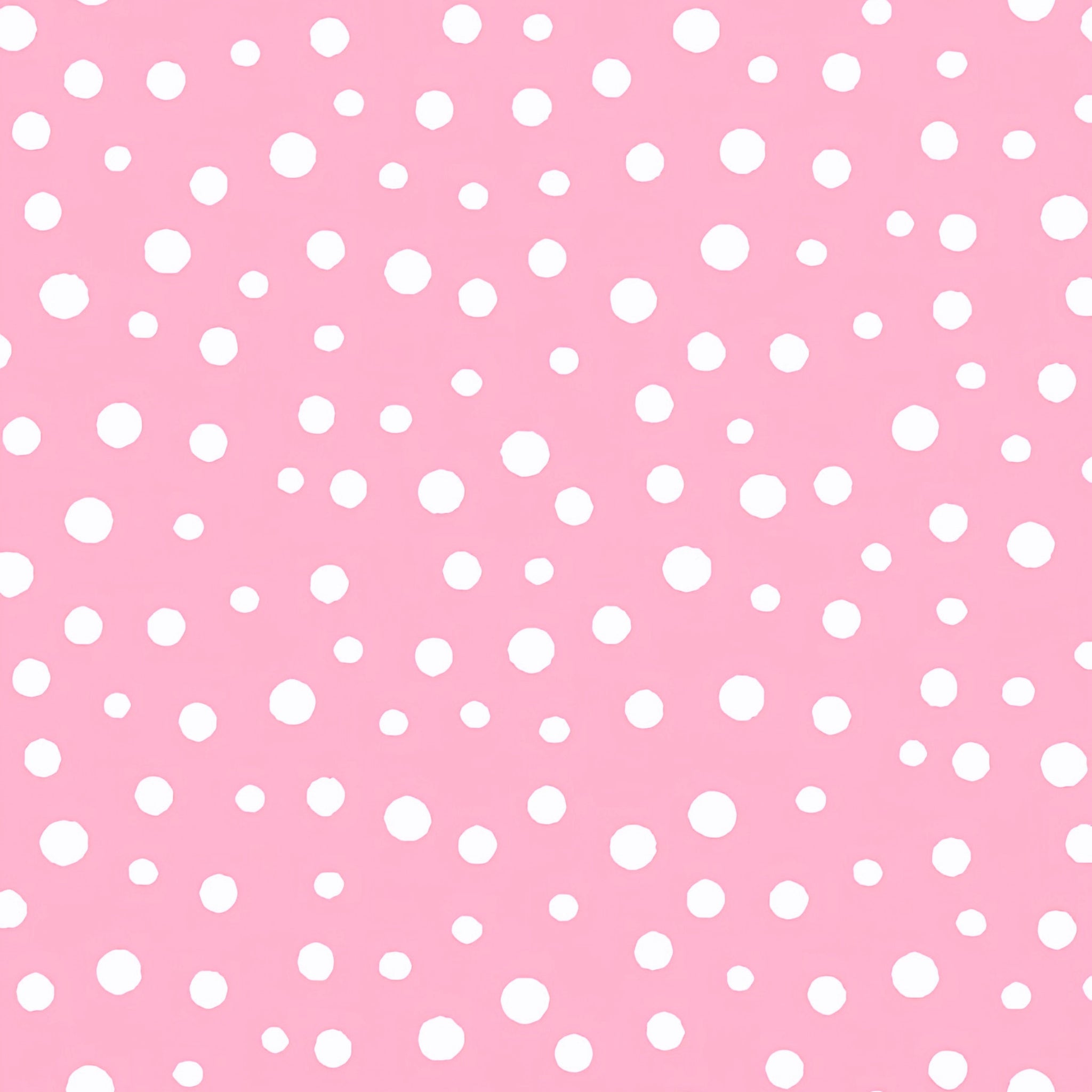 Susybee Basics irregular dot white pink blender quilting fabric patchwork quilts sashing kids girls Flutter the Butterfly coordinate