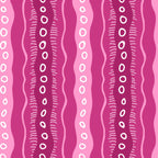 Dots and dashes vertical stripes tonal pink blender fabric for quilts tote bags and backgrounds