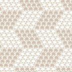 White taupe beige sheep geo repeat cream fabric for baby quilts nursery décor and patchwork sewing projects