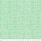 Jade green tonal crosshatch blender quilting fabric for backgrounds sashing and green quilting projects