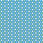 Blue green white polka dot spot coordinate quilting fabric for patchwork backgrounds sashing and quilting projects