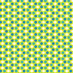 Blue teal white polka dots lime green spot coordinate quilting fabric for patchwork backgrounds sashing and quilting projects