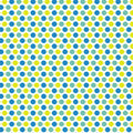 Blue teal lime green polka dots white spot coordinate quilting fabric for patchwork backgrounds sashing and quilting projects