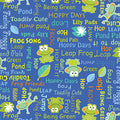 Frog words hop leap ribbit novelty kids quilting fabric blue for boys' quilts children's patchwork and novelty sewing projects