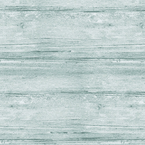 Washed wood sea mist pale mint grey wood grain blender quilting cotton fabric for backgrounds sashing and coastal quilts