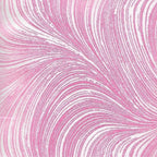 Pearlescent cherry red fabric with an all-over wave and brushstroke pattern, perfect as a blender
