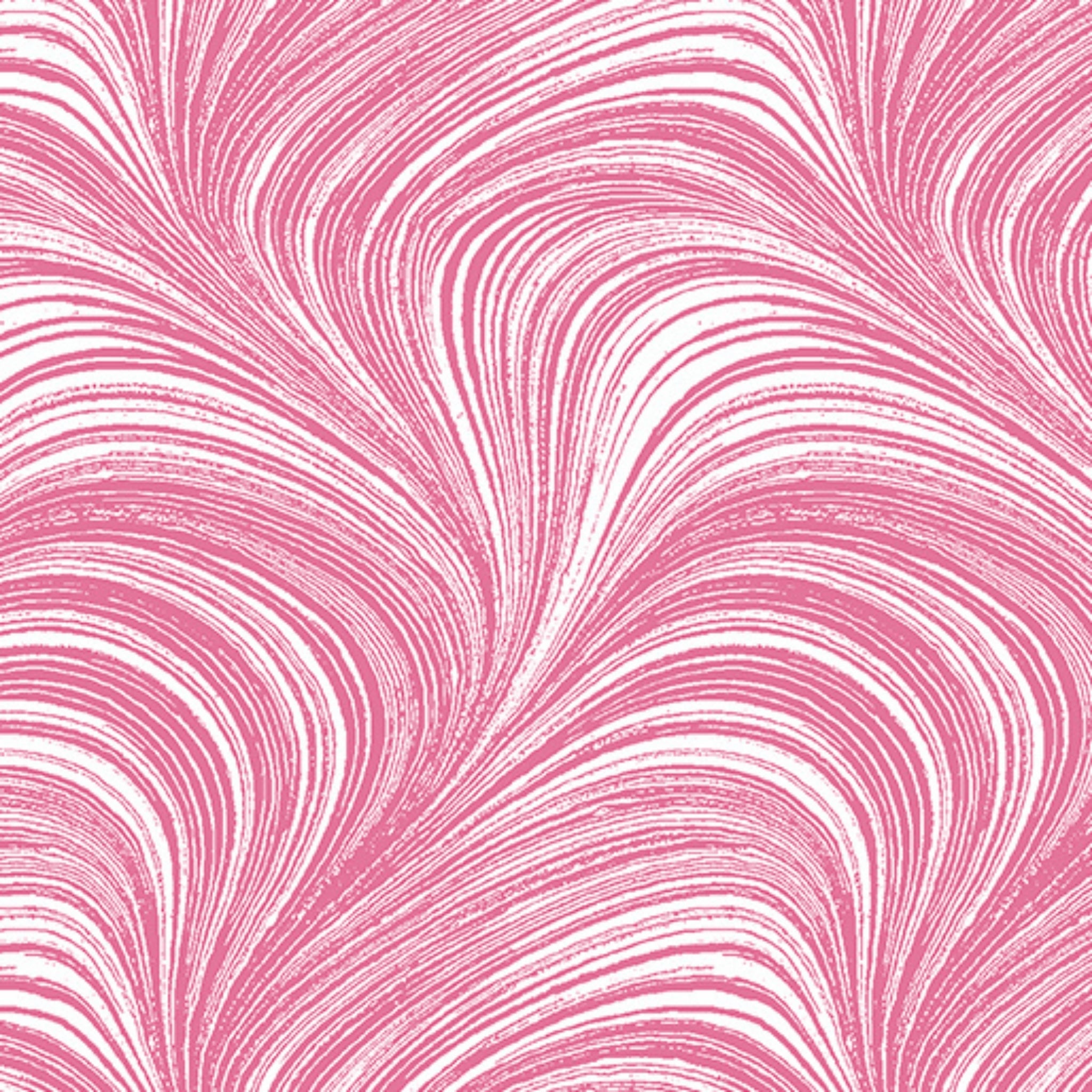 Pearlescent cherry red fabric with an all-over wave and brushstroke pattern, perfect as a blender