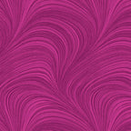 Tonal fuchsia pink fabric with an all-over wave and brushstroke pattern, perfect as a quilt blender