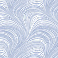 Pearlescent light blue fabric with an all-over wave and brushstroke pattern, perfect as a blender