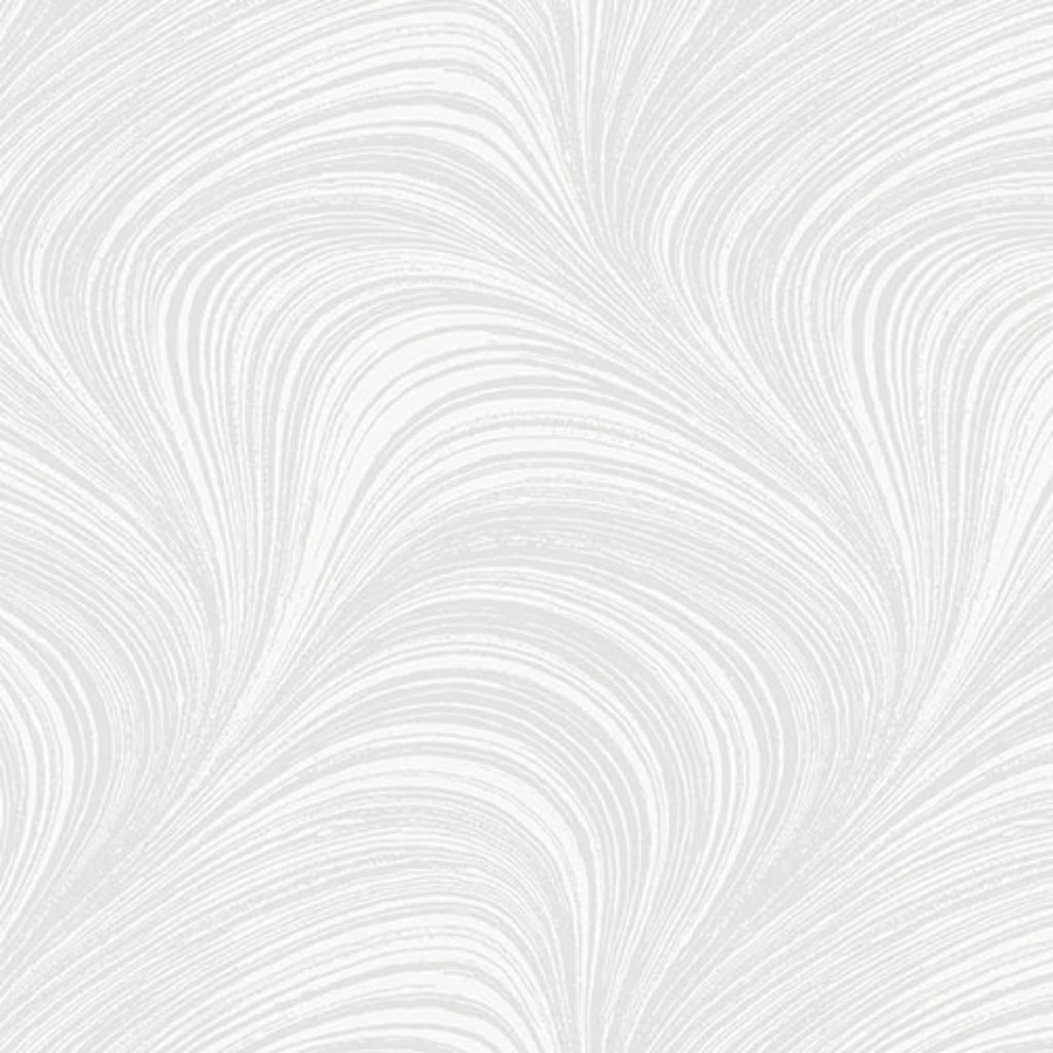 Tonal light grey fabric with an all-over wave and brushstroke pattern, perfect as a quilt blender