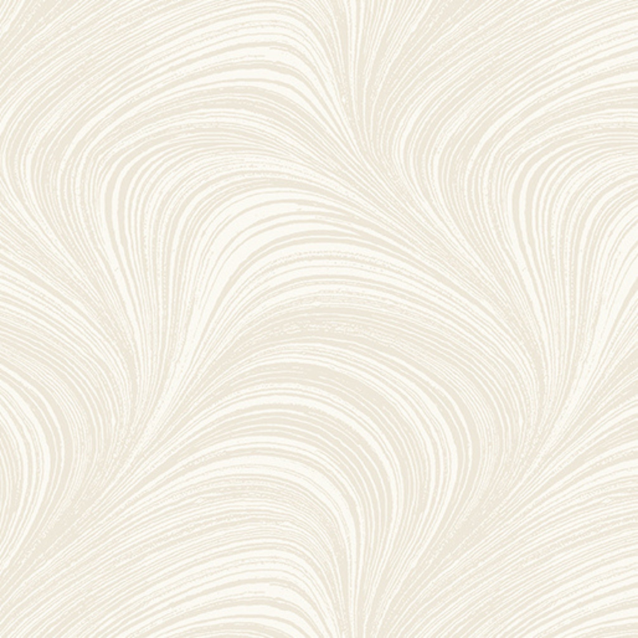 Tonal off-white fabric with an all-over wave and brushstroke pattern, perfect as a neutral blender