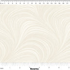 Tonal off-white fabric with an all-over wave and brushstroke pattern, perfect as a neutral blender