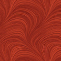 Tonal paprika red fabric with an all-over wave and brushstroke pattern, perfect as a quilt blender
