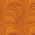 Tonal pumpkin orange fabric with an all-over wave brushstroke pattern, perfect as a quilt blender