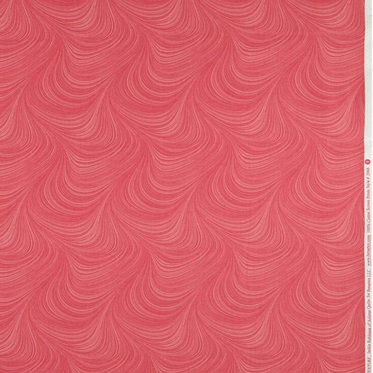 Deep Raspberry Tonal Wave Rug Wave Texture: Raspberry (Jackie Robinson for Benartex) – Three Wishes ...