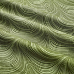 Tonal sage green fabric with an all-over wave and brushstroke pattern, perfect as a quilt blender