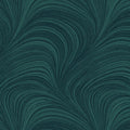 Tonal teal green fabric with an all-over wave and brushstroke pattern, perfect as a quilt blender