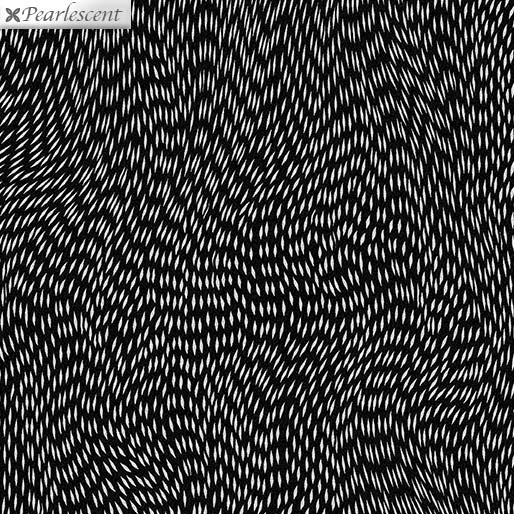 Shimmer & Shine: Shimmery Diamonds Black/Silver by Benartex - Three Wishes Patchwork Fabric