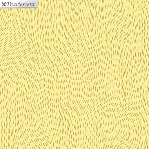 Shimmer & Shine: Shimmery Diamonds Yellow by Benartex - Three Wishes Patchwork Fabric