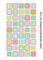 My Little Sunshine: Alphabet Blocks Panel