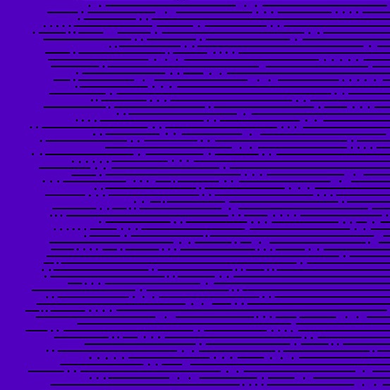 Declassified: Hyperbolic (Purple) 90cms x 110cms
