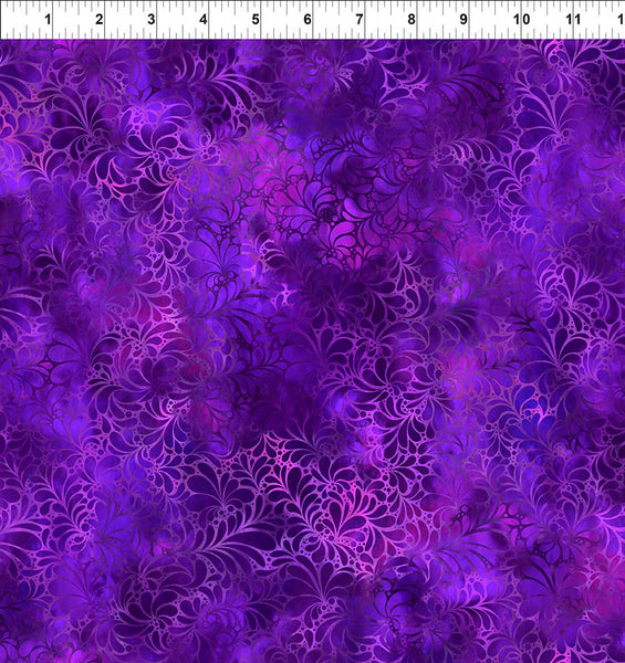 Rainbow Of Jewels - Flourish Purple by Jason Yenter for In The Beginning