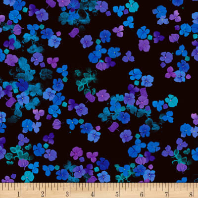 Misty: Flowers (Black)