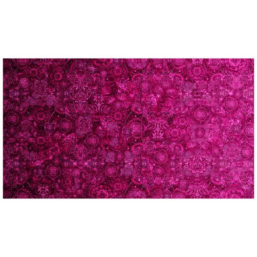 Bohemian Rhapsody: Ombre Paisley (Raspberry)