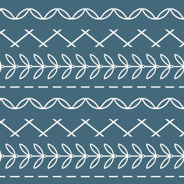 Lamb: Cross Stitch (Lake)