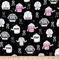 Wool Ewe: Sweaters (Black/Pink)