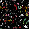 Merry Christmas Black by QT Fabrics